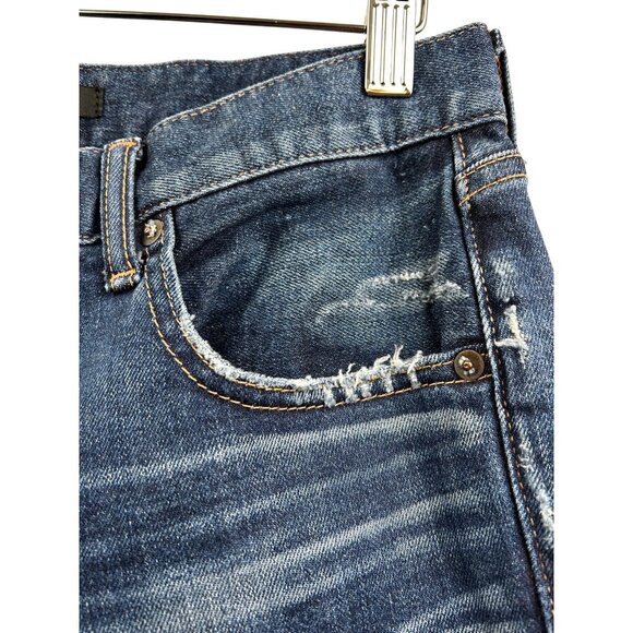 MOUSSY VINTAGE x Barneys New York Distressed Skinny Jeans Sz 28 MADE IN JAPAN - Picture 14 of 15